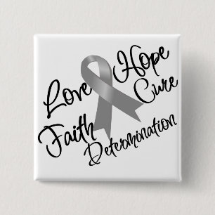 Chapa Cuadrada Diabetes Amor Esperanza Determinación