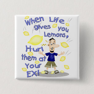 Chapa Cuadrada Dibujo animado divertido