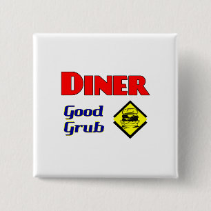 Chapa Cuadrada Diner Good Grub Hamburger Restaurant Art