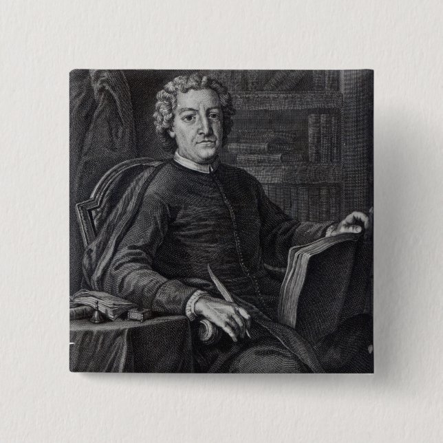 Chapa Cuadrada Diogo Barbosa Machado (Anverso)