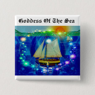 Chapa Cuadrada Diosa del mar