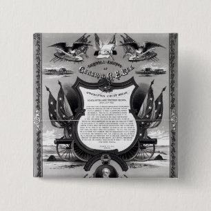 Chapa Cuadrada Dirección de despedida de general Roberto E. Lee