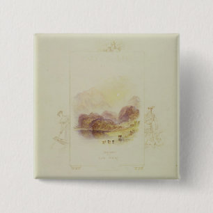 Chapa Cuadrada Diseñe para un ilustracion para chaval de Walter