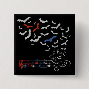 Chapa Cuadrada Diseño 2 de la música del palo