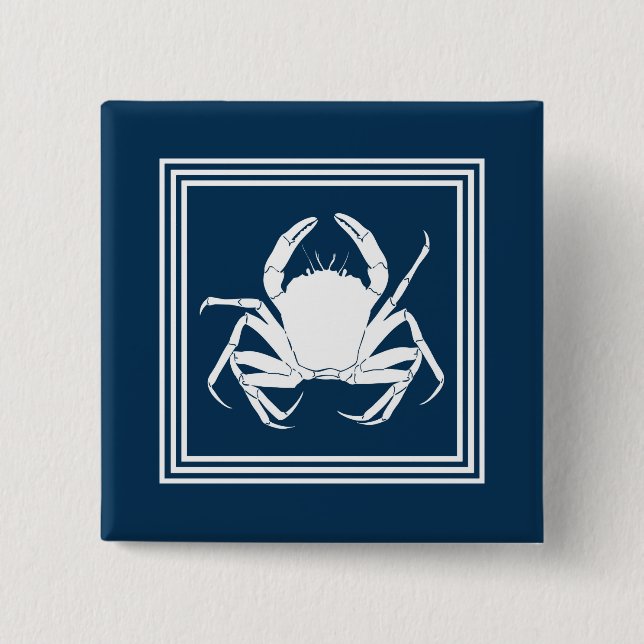 Chapa Cuadrada Diseño acuático (Anverso)