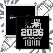 Diseño de bandera angustiado para la graduación de