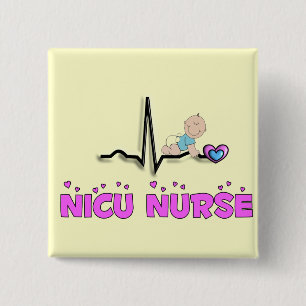 Chapa Cuadrada Diseño de la enfermera QRS de NICU