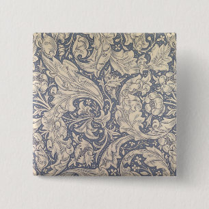 Chapa Cuadrada Diseño de la "margarita" (materia textil)