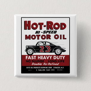 Chapa Cuadrada diseño de lata de estaño de aceite de motor Hot-Ro
