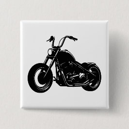 Chapa Cuadrada Diseño de motocicleta clásica Cruiser