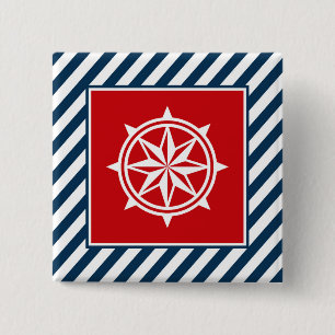 Chapa Cuadrada Diseño de temática náutica