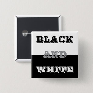 Chapa Cuadrada Diseño De Texto Blanco Gris Negro Y Colores Sólido