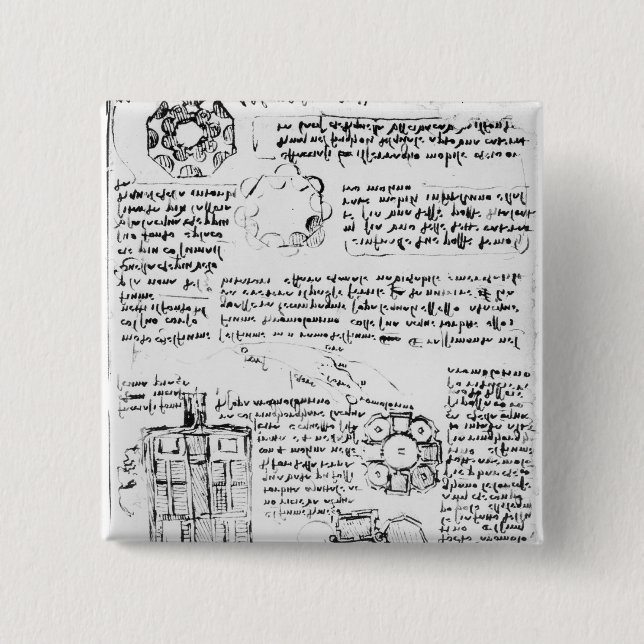Chapa Cuadrada Diseño para un palacio y un parque (Anverso)