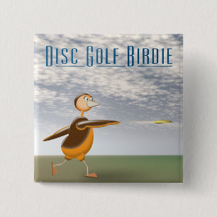 Chapa Cuadrada Disk Golf Birdie