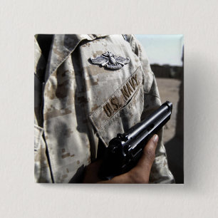 Chapa Cuadrada Dispositivo de la guerra de la fuerza marina de