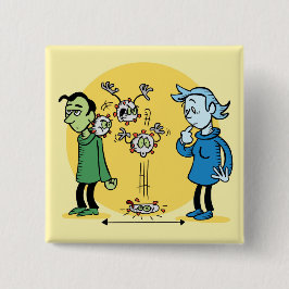 Chapa Cuadrada Distancia social