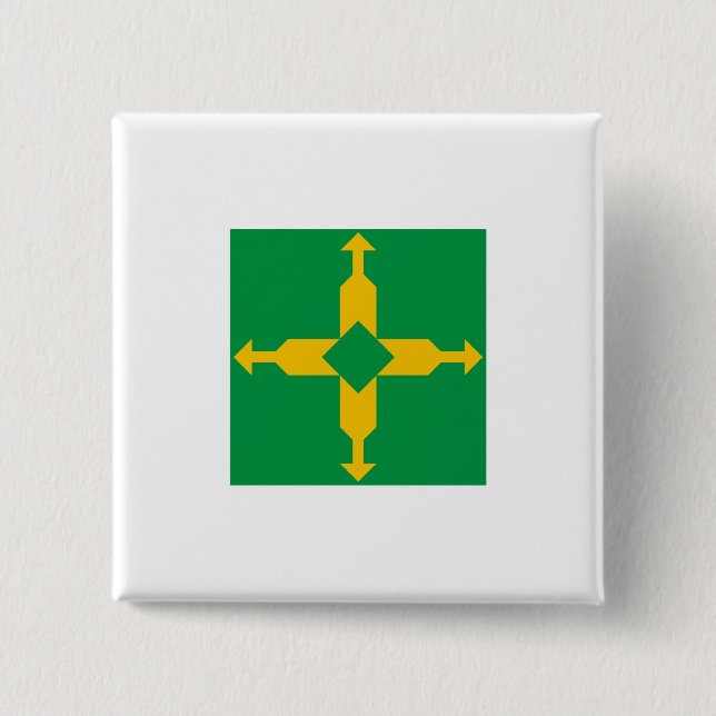 Chapa Cuadrada Distrito federal, el Brasil (Anverso)