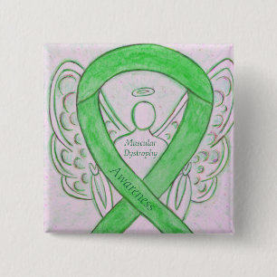 Chapa Cuadrada Distrofia Muscular Conciencia Angel Lima Cinta Bro