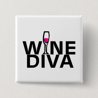 Chapa Cuadrada Diva del vino