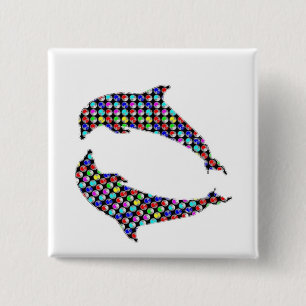 Chapa Cuadrada DIVERSIÓN animal del juego NVN97 NavINjoshi de lo