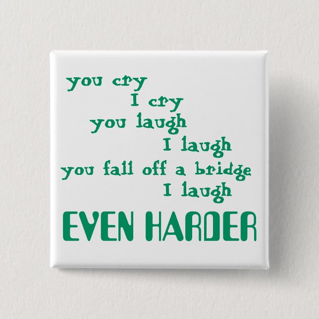 Chapa Cuadrada divertido (Anverso)