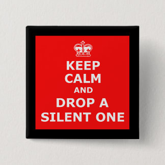 Chapa Cuadrada Divertido fart