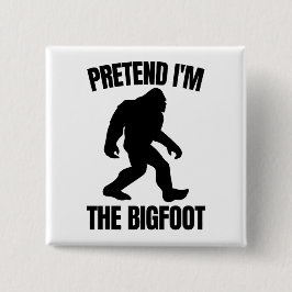 Chapa Cuadrada Divertido Halloween 2020 - Pretende que soy el pez