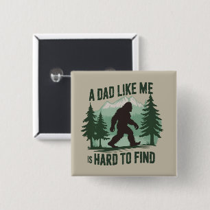 Chapa Cuadrada Diviértete Papá Bigfoot Un Papá Como Yo Es Difícil