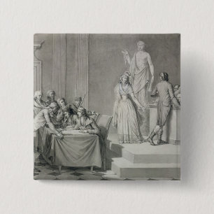 Chapa Cuadrada Divorcio republicano