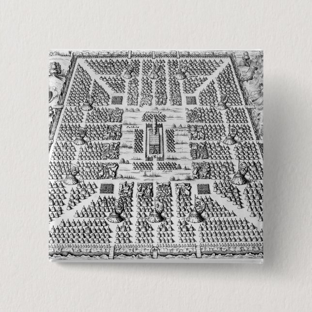 Chapa Cuadrada Doce tribus de Israel (Anverso)