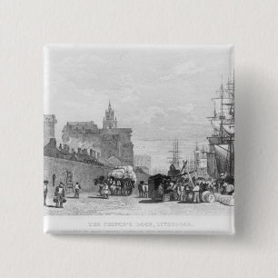 Chapa Cuadrada Dock del príncipe, Liverpool