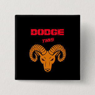 Chapa Cuadrada Dodge This Ram Aries Super Naranja Sport