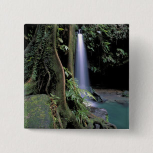 Chapa Cuadrada Dominica, Estanque Esmeralda, Cascada.