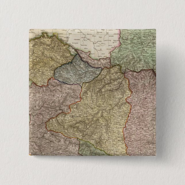 Chapa Cuadrada Dominios austriacos (Anverso)