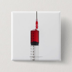 Chapa Cuadrada Donante de sangre