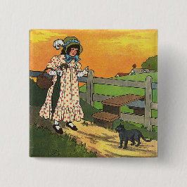 Chapa Cuadrada ¿Dónde has estado? Madre Rhyme de oca