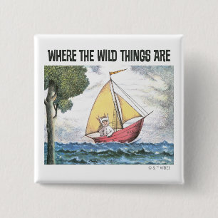 Chapa Cuadrada Donde los wild things are Escena 5