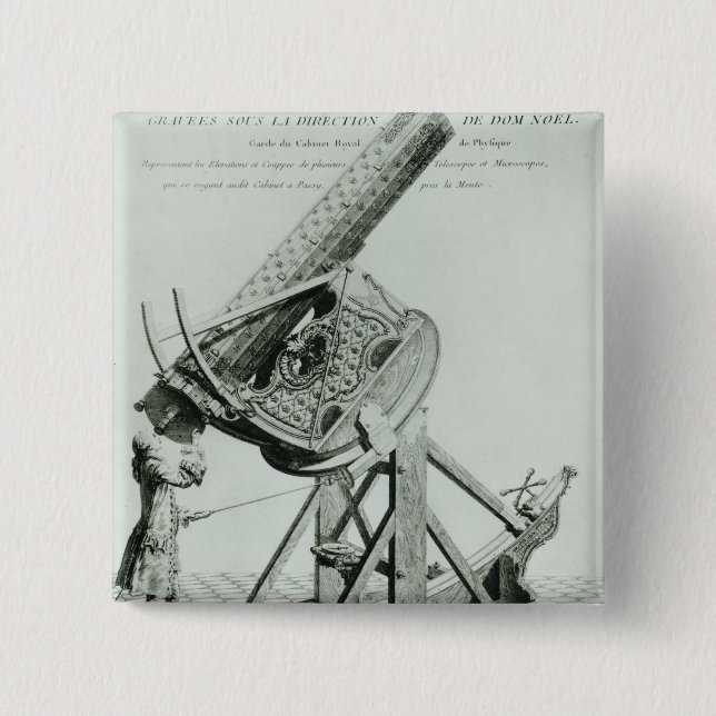 Chapa Cuadrada D'optique de los instrumentos por Dom Noel (Anverso)