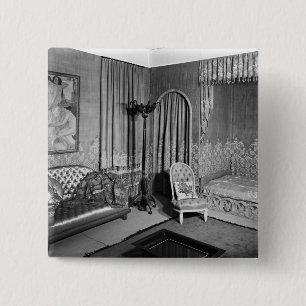 Chapa Cuadrada Dormitorio que pertenece a Jeanne Lanvin c.1920-25