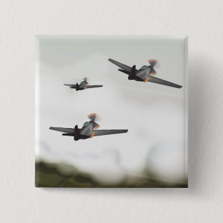 Chapa Cuadrada Dos aviones de la Guerra Mundial