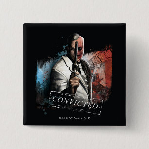 Chapa Cuadrada Dos caras - convicto
