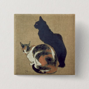 Chapa Cuadrada Dos gatos, 1894