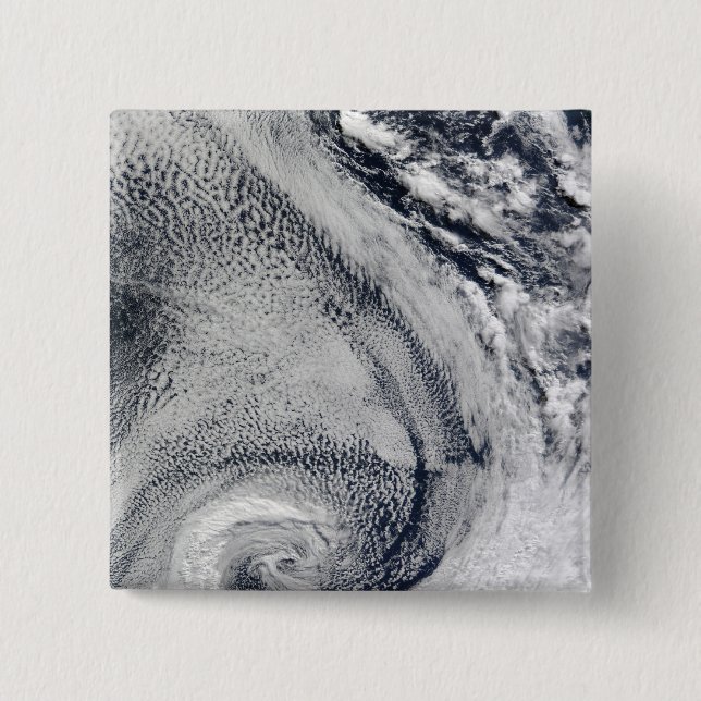 Chapa Cuadrada Dos huracanes polares en forma de S (Anverso)