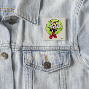 Chapa Cuadrada Dr Seuss   Grinch   Alegría de Navidad en Who-vill