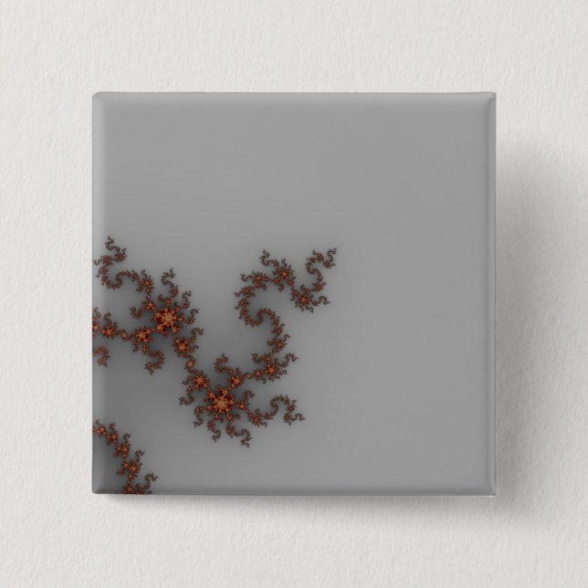 Chapa Cuadrada Dragonismo - Fractal (Anverso)