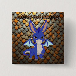 Chapa Cuadrada Dragon's Edge Button