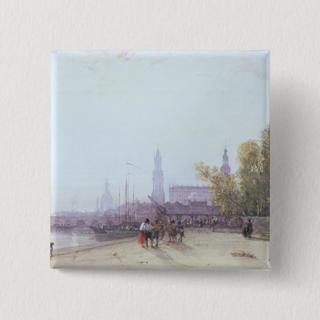 Chapa Cuadrada Dresden (Anverso)