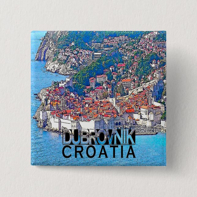 Chapa Cuadrada Dubrovnik (Anverso)