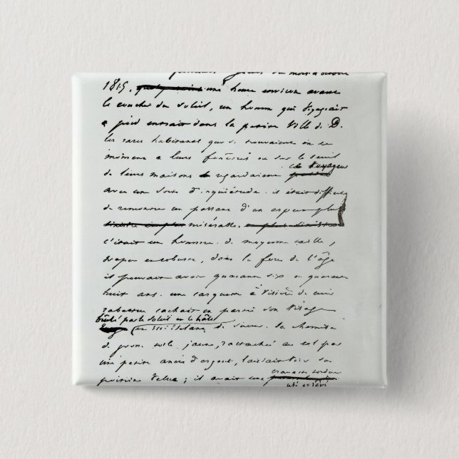 Chapa Cuadrada D'un Jour de Marche' de Le Soir (Anverso)