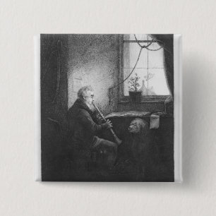 Chapa Cuadrada Duque Esterhazy Playing el Clarinet, 1809